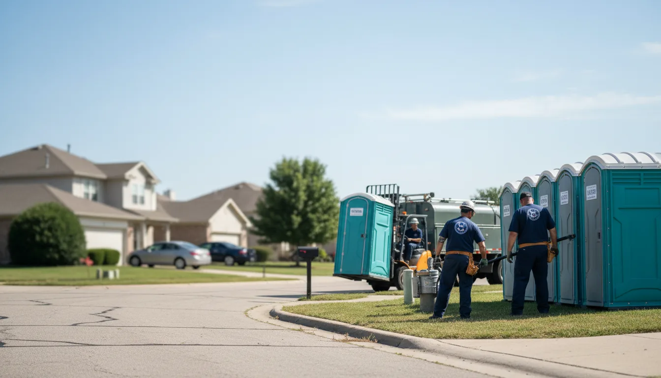 Porta Potty Rental in Hebron, IL near me